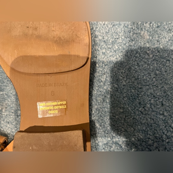 Madewell leather sandals size 6 - Picture 3 of 3